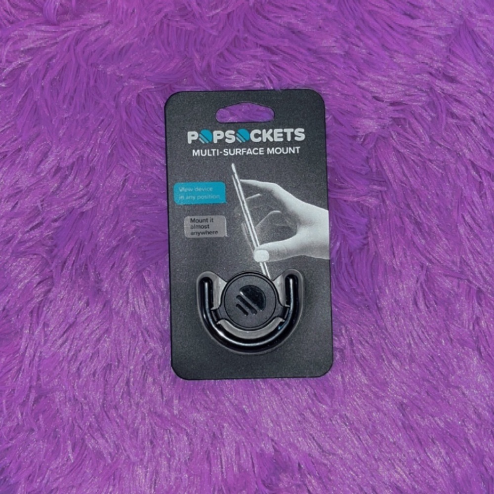 Black Popsocket Phone Holder